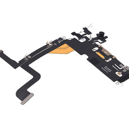 For iPhone 13 pro Charge Port Flex Cabe Gold(Premium OEM)(SKU:1478615)