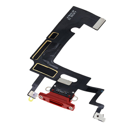 For iPhone XR Charge Port Flex Cabe Red(Premium OEM)(SKU:1479381)