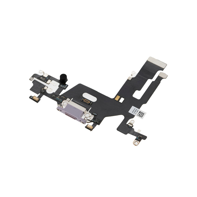 For iPhone 11 | Charge Port Flex Cabe | Purple(Aftermarket Plus)