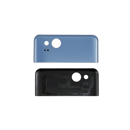 For Google Google Pixel 2 Back Cover(Top Half Cover) Blue(Premium OEM)(SKU:1090946)