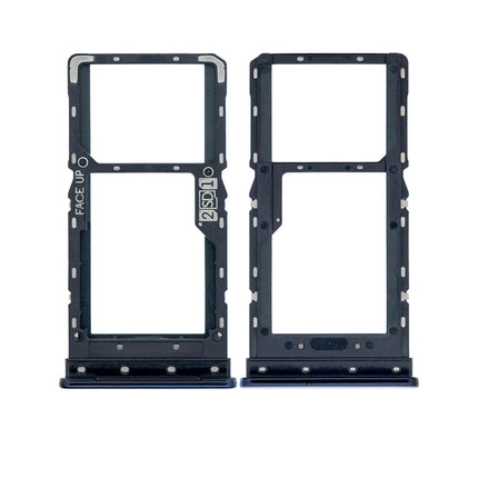 For Motorola G9 Plus Sim Card Tray Sim Card Holder/Dual Sim Card Blue (Premium OEM)(SKU:1529998)