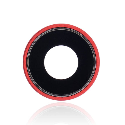 For iPhone XR Camera Lens With Frame/Sticker Red(Premium OEM)(SKU:1091385)