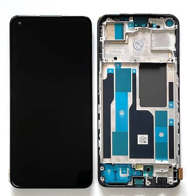 For Realme 9 Pro+ | LCD Assembly with Frame | Black(Refurbished)