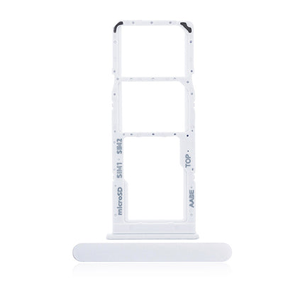 For Samsung Galaxy A12/A125 Sim Card Tray/Dual Sim Card White(Premium OEM)(SKU:1463815)
