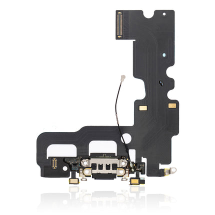 For iPhone 7 | Charge Port Flex Cabe | Black(Premium OEM)