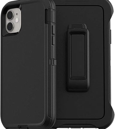 For iPhone 11 no logo phone case|Black