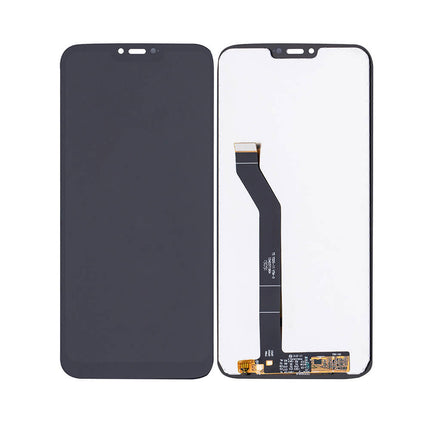 For Motorola G7 Power/BR version/154mm | LCD Assembly(No Logo) | Black(Refurbished)