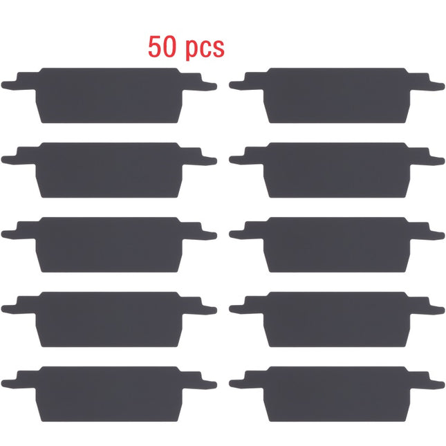 For iPhone 13 | 50 set Battery Black Adhensive Strip Sticker