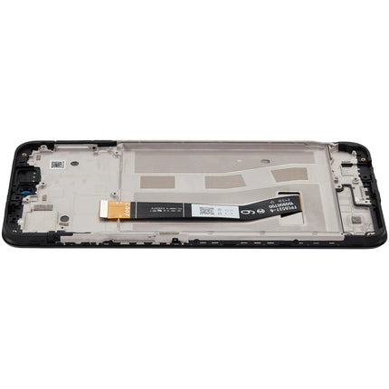 For Motorola G55 5G LCD assembly With Frame Black Refurbished (SKU:1563102)