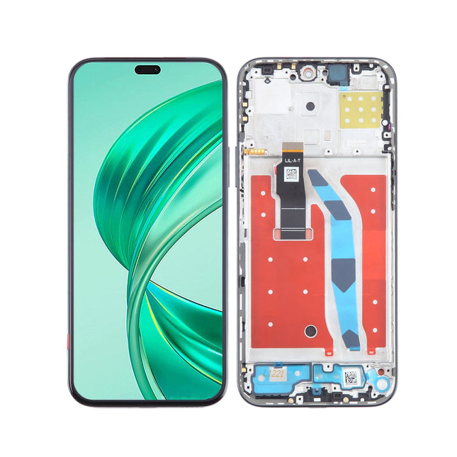 For Honor X8b / X50i LCD Assembly With Frame Black (Premium OEM)(SKU:1554694)