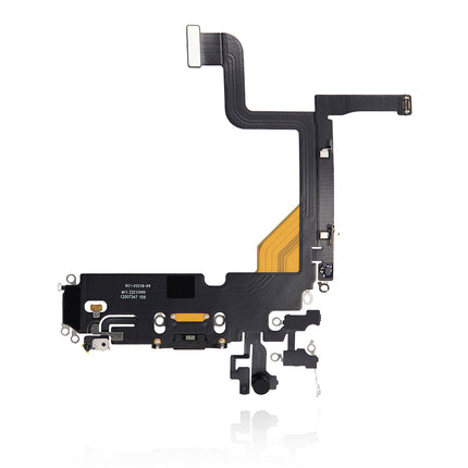 For iPhone 13 pro Charge Port Flex Cabe Black(Premium OEM)(SKU:1478618)