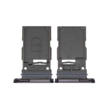 For Samsung Galaxy S23 / S23+ Sim Card Tray / Dual Sim Card Black (Premium OEM)(SKU:1507656)