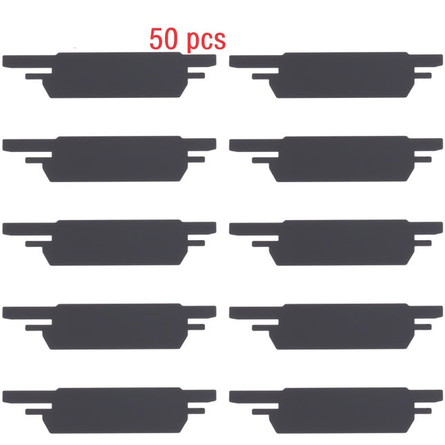 For iPhone 12 Mini | 50 set Battery Black Adhensive Strip Sticker
