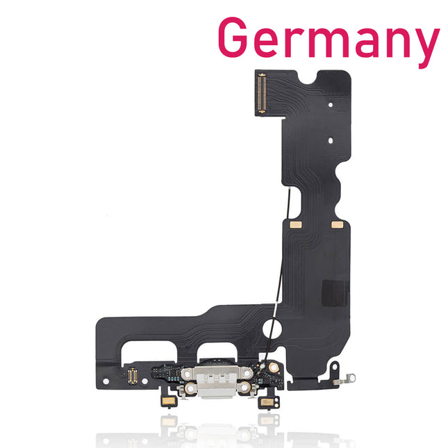 For iPhone 7 Plus Charge Port Flex Cable | White (Refurbished)***DE Warehouse***