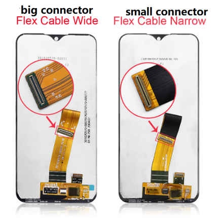 For Samsung Galaxy A01/A015/A01F LCD Assembly/Small connector Black(Refurbished)(SKU:1451920)