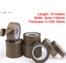 High Temperature Resistance Adhesive Tape PTFE Tape Width: 20mm