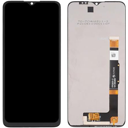 For TCL 305i | LCD Assembly | Black(Refurbished)