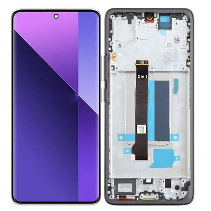 For Xiaomi Redmi Note 13 Pro+ | LCD Assembly With Frame | Black (Premium OEM)