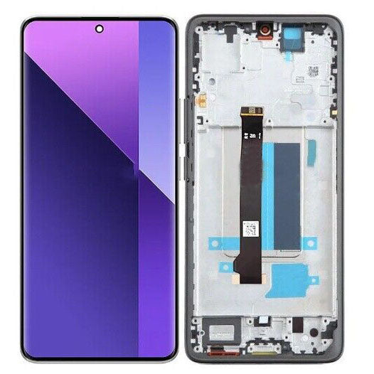 For Xiaomi Redmi Note 13 Pro+ | LCD Assembly With Frame | Black (Premium OEM)