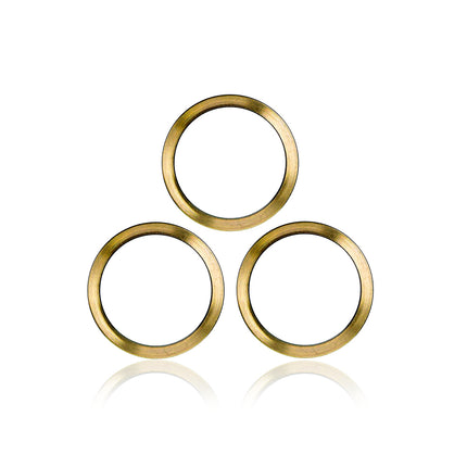 For iPhone 12 Pro max Back camera ring/3pcs Gold(Premium OEM)(SKU:1477650)
