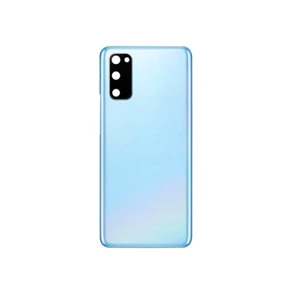 For Samsung Galaxy S20 5G Back Cover With Camera Cover(No Logo) Blue(Aftermarket Plus)(SKU:1477448)