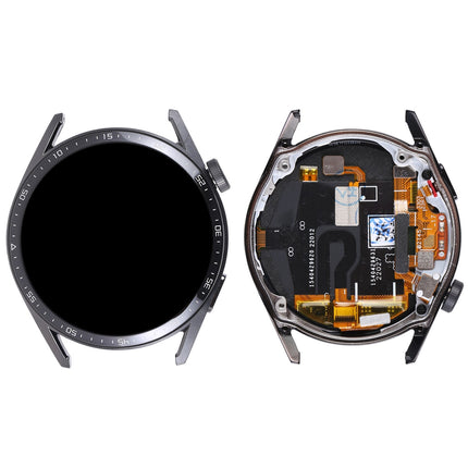For Huawei Watch GT 3 OLED assembly With Frame 46mm / Dual-line version| Black (Refurbished)(SKU:1505566)