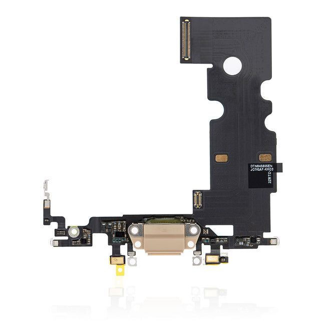 For iPhone 8 | Charge Port Flex Cabe | Gold(Premium OEM)