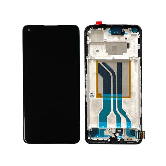 For Realme GT2 Pro 5G | LCD Assembly With Frame | Black(Refurbished)