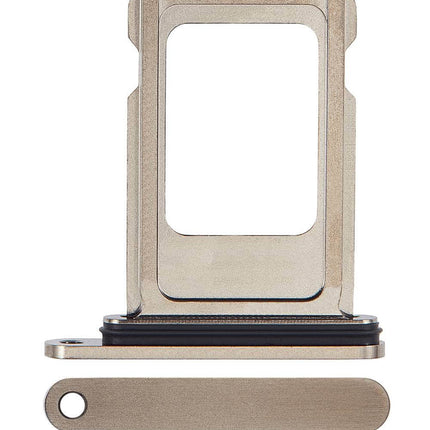 For iPhone 15 Pro / 15 Pro Max Sim Card Holder/Single Card | Grey (Premium OEM)