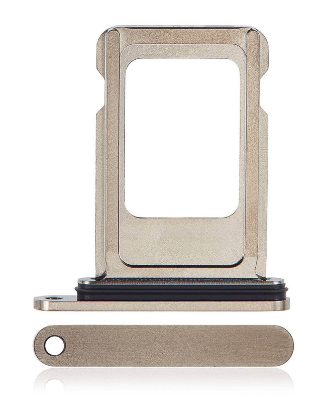 For iPhone 15 Pro / 15 Pro Max Sim Card Holder/Single Card | Grey (Premium OEM)