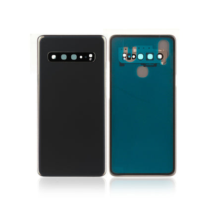 For Samsung Galaxy S10 5G/G977 | Back Cover With Camera Cover(No Logo) | Black(Aftermarket Plus)