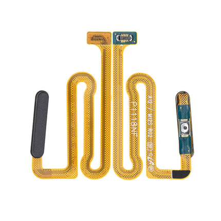 For Samsung Galaxy A12/A125 Power Flex Cable with fingerprint Black(Premium OEM)(SKU:1474130)