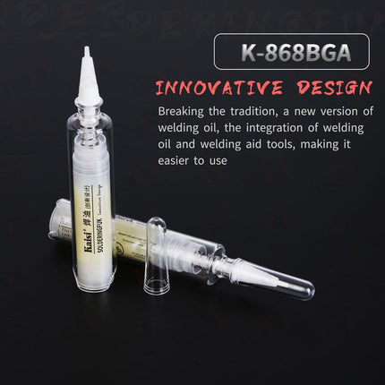 kaisi 868LO solder oil new extrusion device, no need to cooperate with welding oil partner ***DE Warehouse***(SKU:1507391)