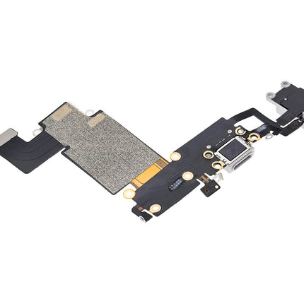 For iPhone 6s Plus Charge Port Flex Cable/Earphone Flex Cable White(Aftermarket)(SKU:1077503)