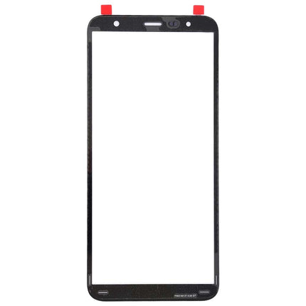 For Samsung Galaxy J6+/J610 Front Glass/Lens With OCA Black(Aftermarket Plus)(SKU:1390368)