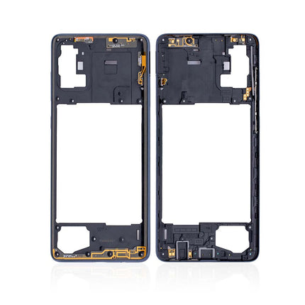 For Samsung Galaxy A71/A715 | Middle Frame | Black(Premium OEM)