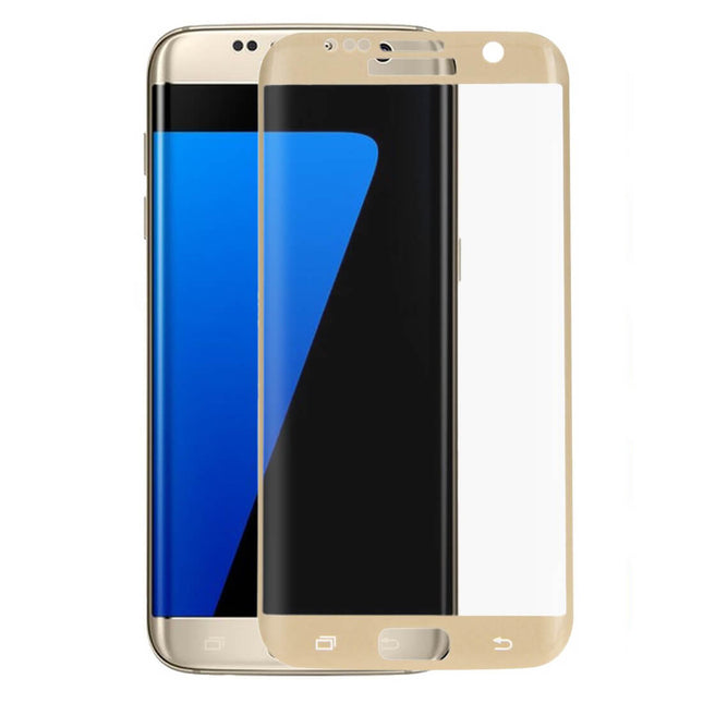For Samsung Galaxy S7 Edge/G935|Tempered glass(Gold)