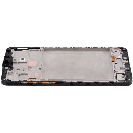 For Samsung Galaxy A16 4G OLED assembly with frame Black (Aftermarket Plus) (SKU:1563749)