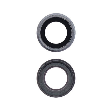 For iPhone 6 Plus/6S Plus Camera Lens With Frame/Sticker Black(Premium OEM)(SKU:1070334)