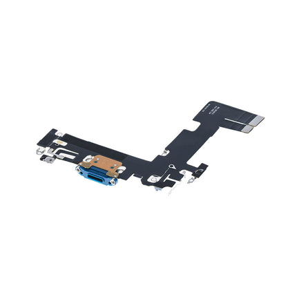 For iPhone 13 Charge Port Flex Cabe Blue(Premium OEM)(SKU:1477768)
