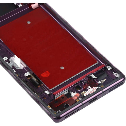 For Huawei Mate 30 Pro / OLED assembly With frame / black  (Premium OEM)(SKU:1441602)
