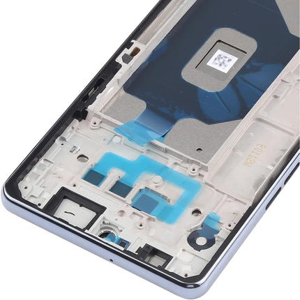 For LG Stylo 6 LCD assembly with Frame Silver (SKU:1564458)