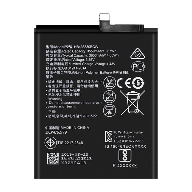 For Huawei P30 | Battery | HB436380ECW (Premium OEM)