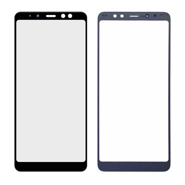 For Samsung Galaxy A8+ 2018/A730 | Front Glass/Lens With OCA | Black(Aftermarket)