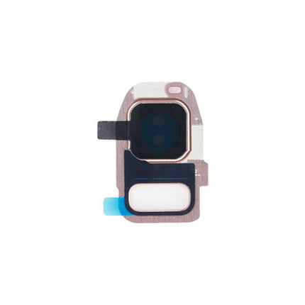 For Samsung Galaxy S7/G930F/G935F Camera Lens With Frame/Sticker Gold(Premium OEM)(SKU:1078389)