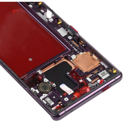 For Huawei Mate 30 Pro / OLED assembly With frame / black  (Premium OEM)(SKU:1441602)