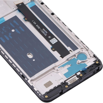 For ZTE Blade A51 LCD assembly with Frame Black (SKU:1564974)