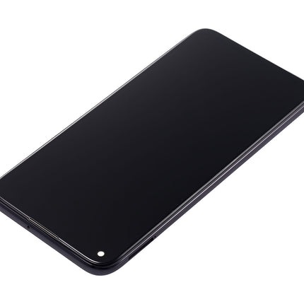 For Huawei P40 Lite LCD Assembly With Frame Black(Refurbished)(SKU:1420660)