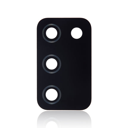 For Samsung Galaxy A03S | Camera Lens With Sticker/A037F (Small Glass Version) Black(Premium OEM)