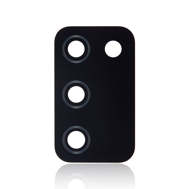 For Samsung Galaxy A03S | Camera Lens With Sticker/A037F (Small Glass Version) Black(Premium OEM)